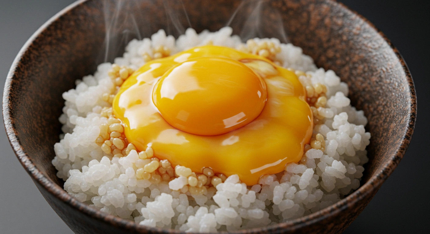 Japanese Tamago Kake Gohan 🇯🇵 - secondary view